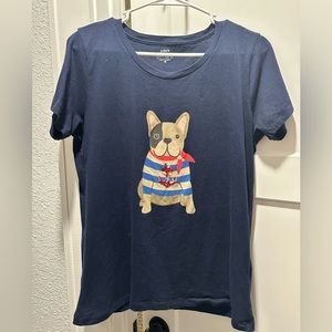 J. Crew Women’s “Sailor Dog” Collectors Tee